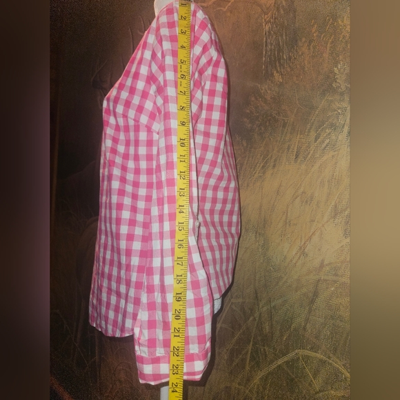 Kim Rogers Bandana Buffalo print Top PS Small nwt - Picture 5 of 11